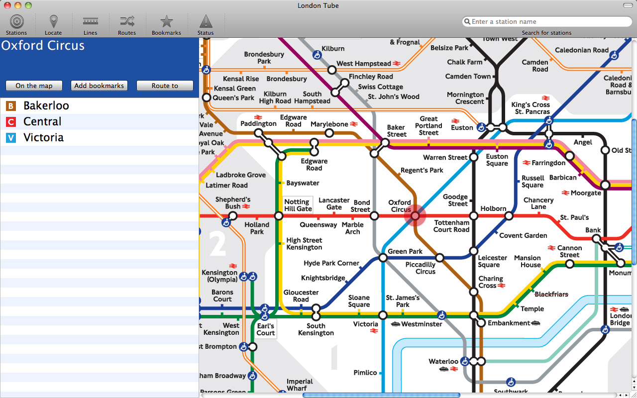 London Tube for Mac